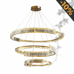 Candil Triple Aro 80cm