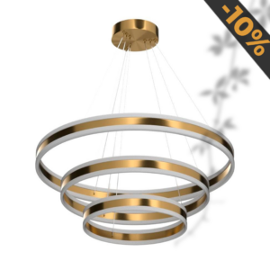 Ariel 80cm Gold Doble led